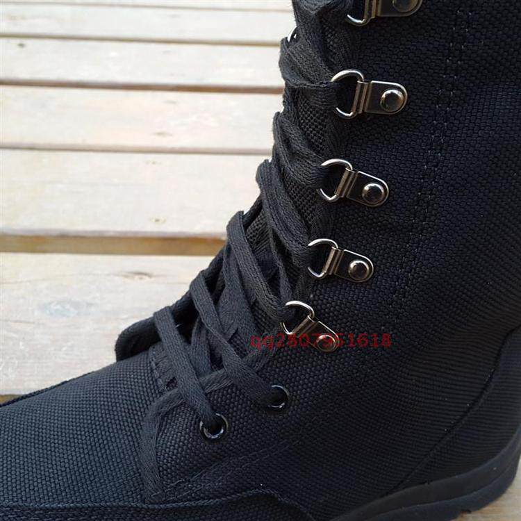 Boots militaires pour homme en toile - Ref 1400557 Image 11
