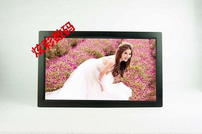 Đặc biệt cung cấp! 19 inch 22 inch sắc nét màn hình LCD hd khung ảnh kỹ thuật số album điện tử định dạng đầy đủ 1080p video