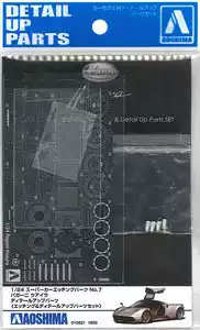 Qingdao Society 01092 Pagani Huayra details upgrade with metal etching parts