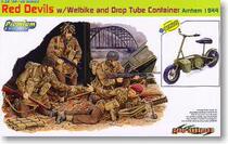 DRAGON Veyron 6585 Red Devil and Airdrop Folding Motorcycle Arnhem 1944