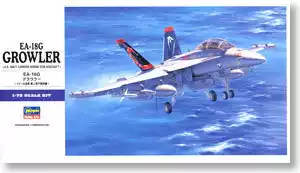 Hasegawa 01568 EA-18G Growler carrier-based electronic attack aircraft