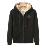 Зимняя бархатная утепленная цветная толстовка с капюшоном, утепленный кардиган для отдыха, трендовая куртка