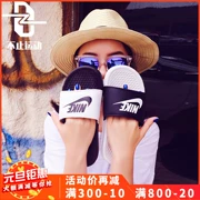 Giày thể thao nam Nike Nike Benassi JDI màu đen và trắng 鸳鸯 đôi dép đi biển đôi giày 818736-011