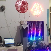 MUSIC SPECTRUM LIGHT CONTROLLER ACOUSTIC CONTROL LINE PHANTOM LAMP WITH RHYTHM LED LIGHT KTV CELL PHONE BLUETOOTH DIY REAR WINDOW