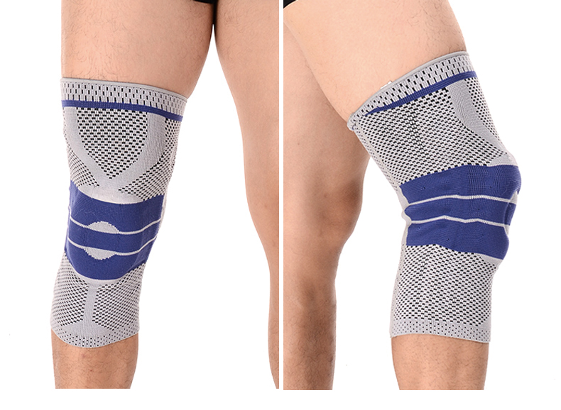 Kneepad thể thao nam và nữ bóng rổ sụn chấn thương chuyên nghiệp squat bảo vệ đầu gối bóng đá ngoài trời thể dục mỏng chạy - Dụng cụ thể thao băng đầu gối cho thủ môn