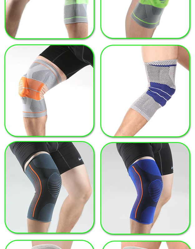 Kneepad thể thao thiết bị bảo vệ thiết bị nam và nữ tập thể dục bóng rổ chạy meniscus chuyên nghiệp xà cạp ấm mùa thu và mùa đông dày