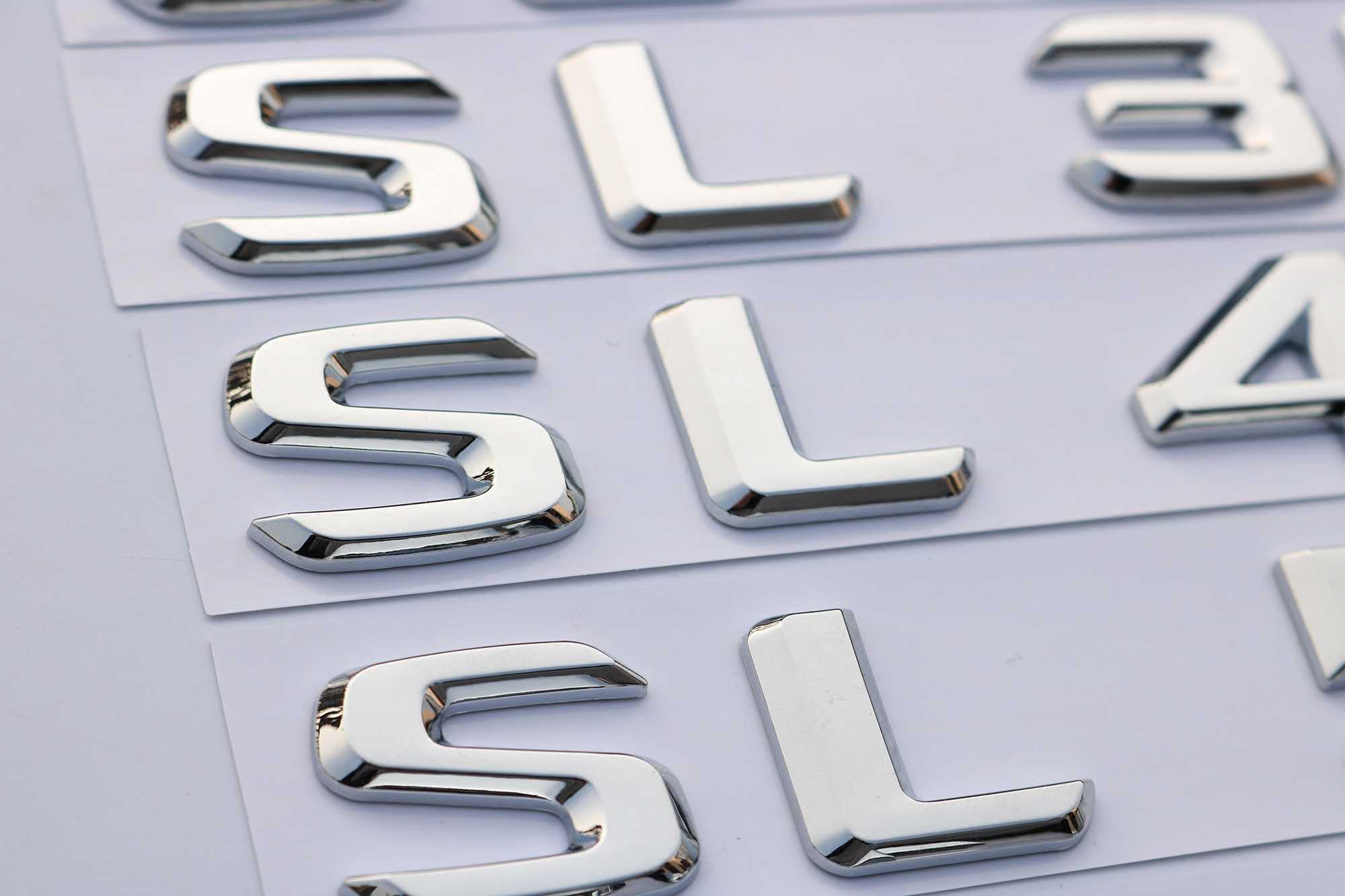 Benz SL grade SL63 AMG SL300 SL350 SL350 SL400 SL550 SL550 SL550 modified loading post tail mark