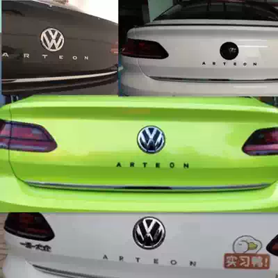 Suitable for 19 new Foss cc tail label decoration ARTEON exterior modification letter label logo logo car logo