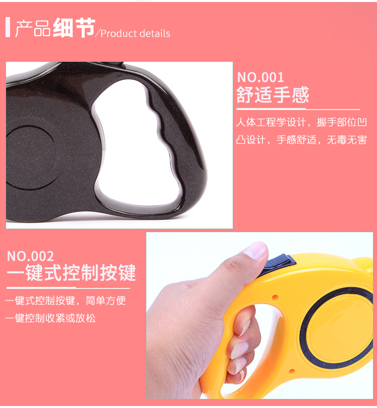 Vật tư thú cưng Dây xích chó tự động có thể thu vào Máy kéo vật nuôi Dây xích chó Hyena dây mèo Mèo dây mèo - Cat / Dog hàng ngày Neccessities Bình nước cho chó