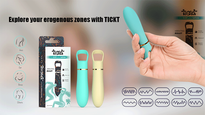 Beginner-friendly Pocket Rocket Vibrator - 10 Intensities