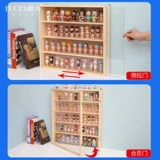 Акриловый стенд, кукла, фигурка, белая система хранения из натурального дерева, музей для маникюра