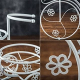 Цветочный железный искусство творческая полка балкон