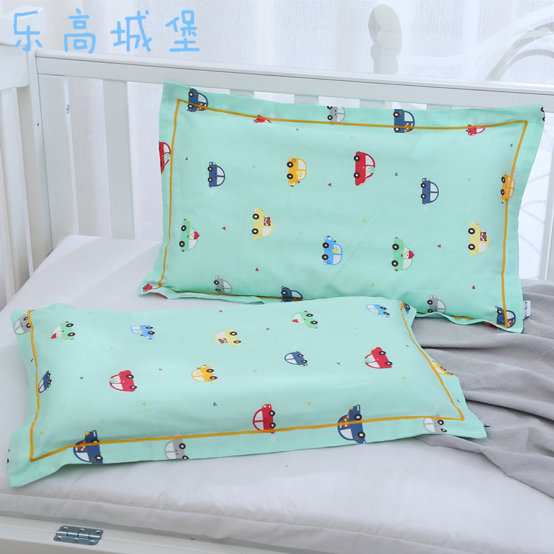 60 bông satin gối in trẻ em phim hoạt hình bé bông gối 30x50cm mùa hè 40 * 60 - Gối trường hợp gối cao su non babymoov