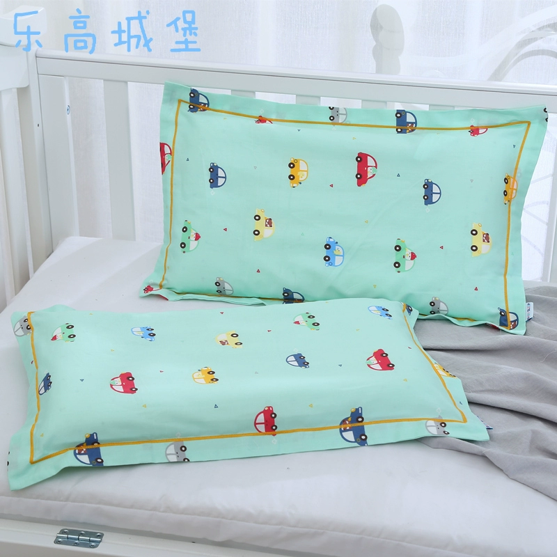 60 bông satin gối in trẻ em phim hoạt hình bé bông gối 30x50cm mùa hè 40 * 60 - Gối trường hợp gối cho bà bầu