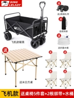 Черный самолет, большая резинка для крепления багажа, складное ведро