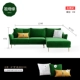 Nhẹ sang trọng sofa nhỏ căn hộ phòng khách góc kết hợp đơn giản có thể tháo rời và có thể giặt hiện đại đôi ba sofa vải Bắc Âu - Ghế sô pha