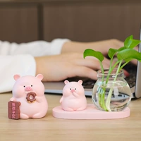 Перекрывающий рот+большая свинья, вы мирное украшение