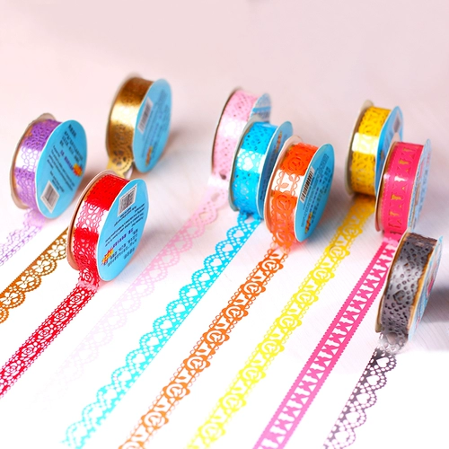 Кружевая лента Полая лента творческая кружевная наклейка на стикер детского сада ручное ручное ручное руководство по росте