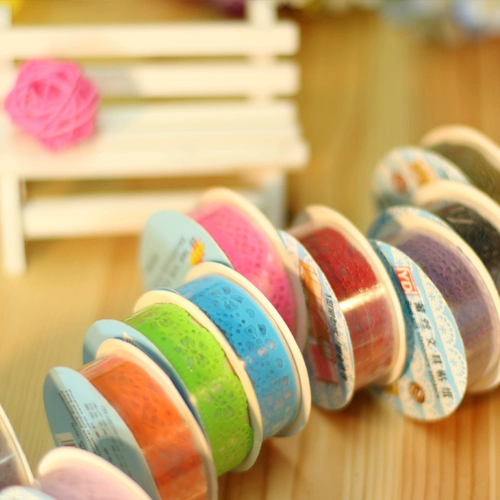 Кружевая лента Полая лента творческая кружевная наклейка на стикер детского сада ручное ручное ручное руководство по росте