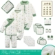 Quần áo trẻ em cotton sơ sinh bộ quà tặng sơ sinh mùa thu đông nam trăm tuổi nữ cung cấp bé