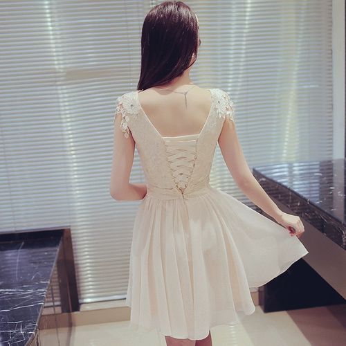 Вечернее платье, летнее короткое платье подружки невесты для школьников