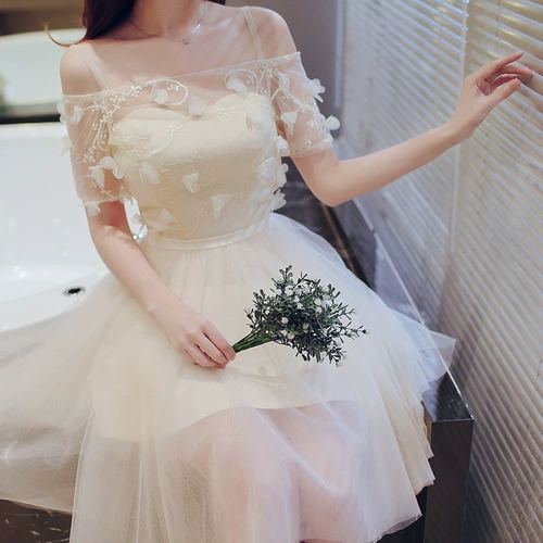 Короткое платье подружки невесты, вечернее платье, для подружки невесты