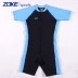 [Bộ sưu tập] Bộ đồ bơi một mảnh ngắn tay của nam ZOKE với áo tắm boxer năm cánh - Bộ đồ bơi One Piece Bộ đồ bơi One Piece