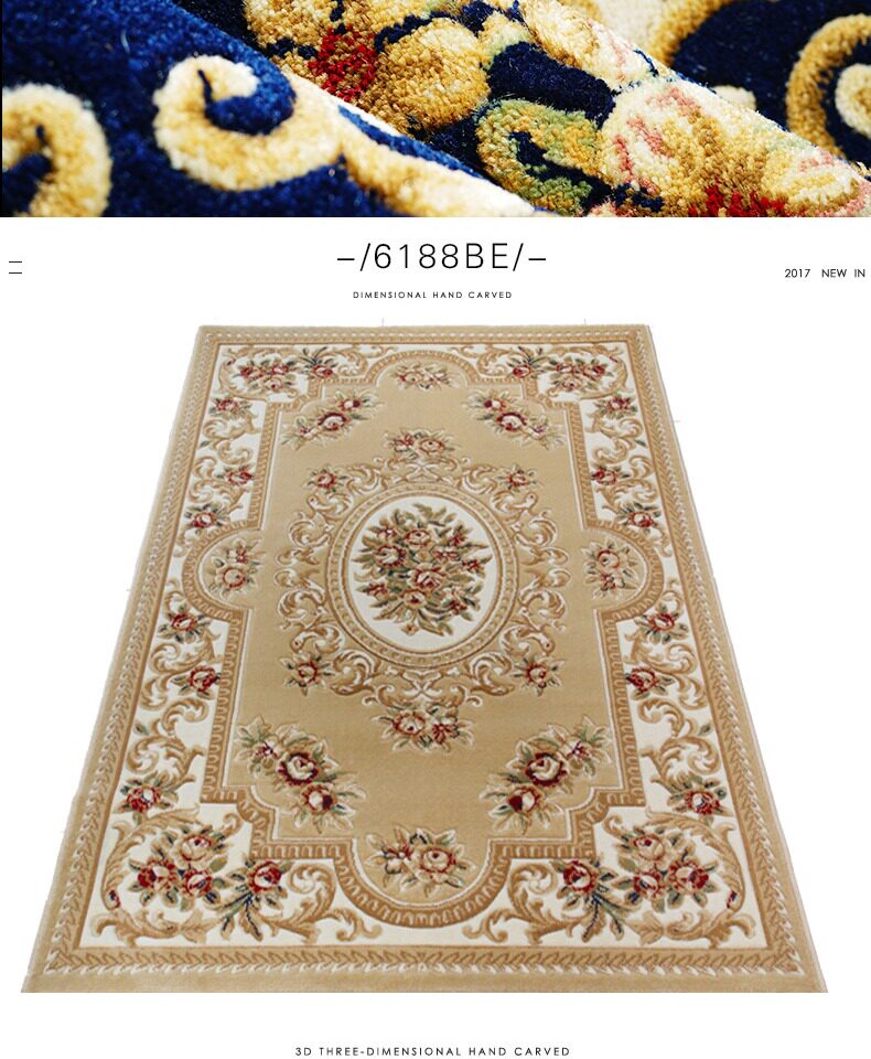 ковер Донченг ковер 3D трехмерный ручной работы в европейском стиле гостиной диван чайный столик Циновка спальня ночники дома большой ковер Dongsheng