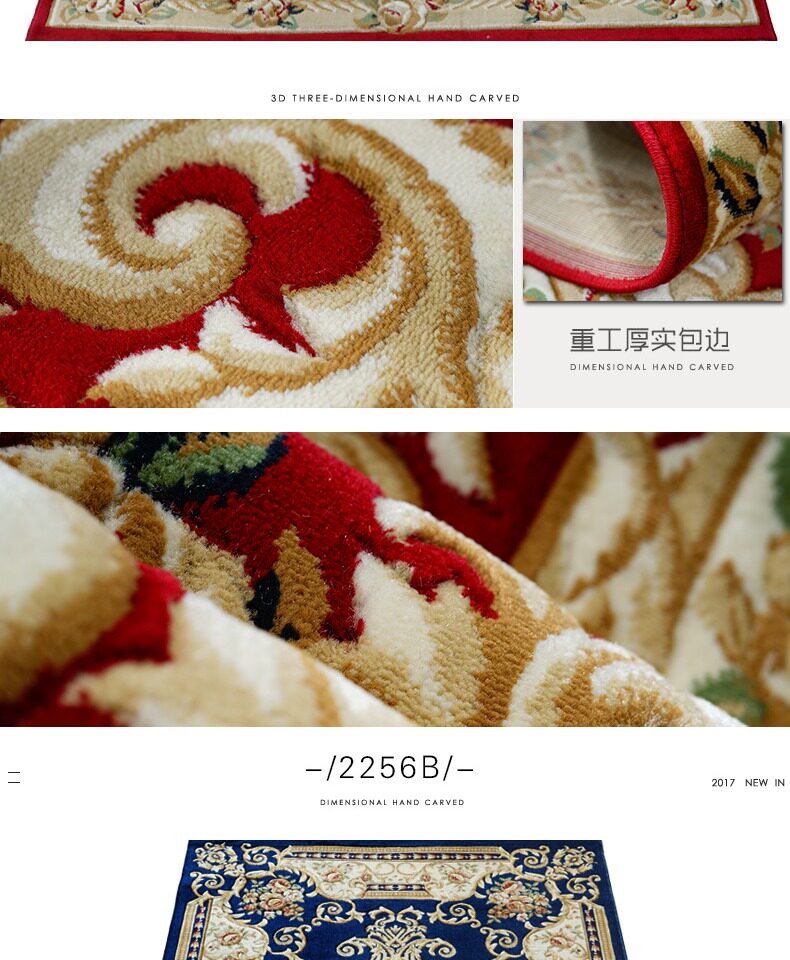 ковер Донченг ковер 3D трехмерный ручной работы в европейском стиле гостиной диван чайный столик Циновка спальня ночники дома большой ковер Dongsheng