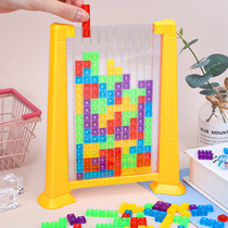 Russian Tetris 100 Squares Intelligence Building Jigsaw Puzzle Tabletop Game Jigsaw Puzzle Children Enlightenment Toys