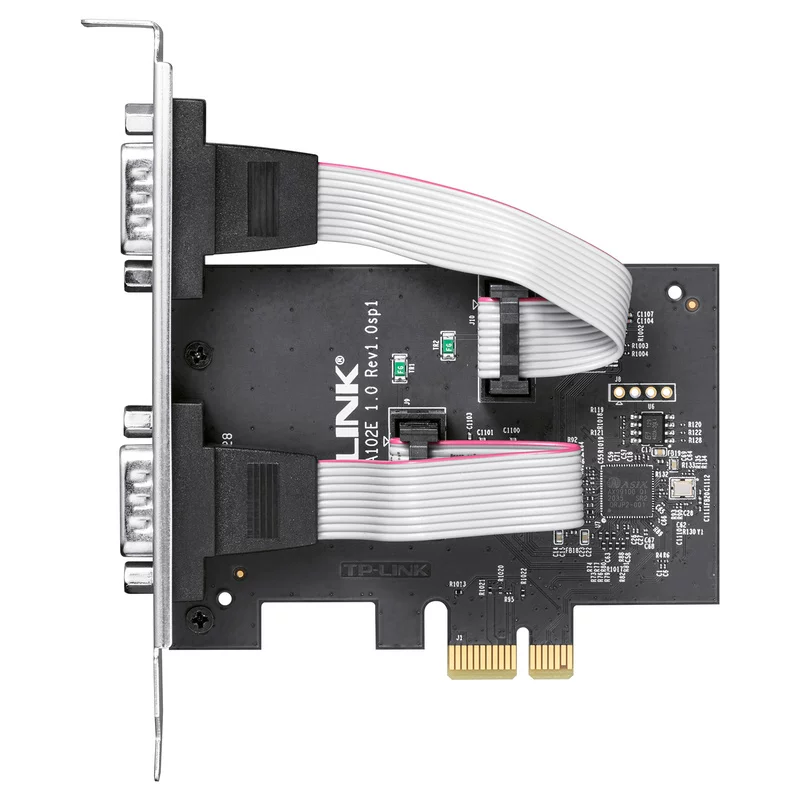 Промышленная карта-передатчик PCI-E к 2-портовому RS232 адаптеру