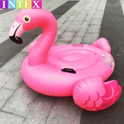 Super flamingo bơm hơi lớn vòng bơi bột bột thiên nga Pegasus Unicorn nhỏ vịt vàng flamingo hàng nổi giường - Cao su nổi