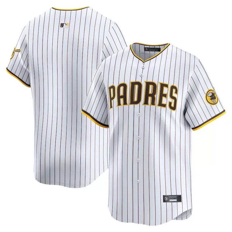 2025 San Diego Padres San Diego Padres Blank Jersey Embroidered Men's Baseball Uniform 2025 San Diego Padres San Diego Padres Blank Jersey Embroidered Men's Baseball Uniform