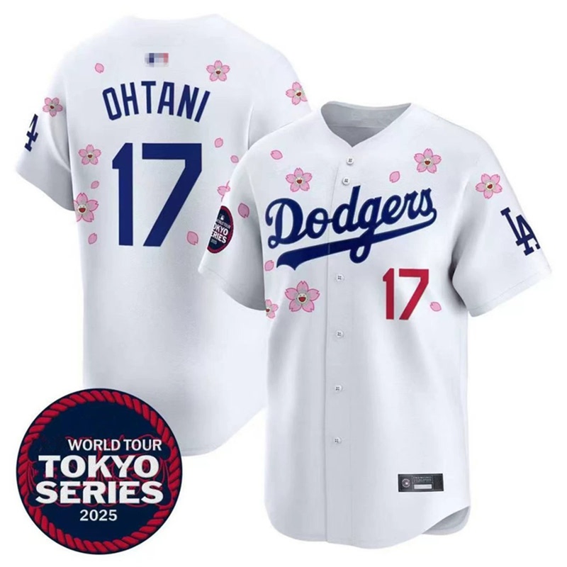 Los Angeles Dodgers 17 # Ohtani Sakura Taiji Shouhei Unisex Jersey Baseball Uniform Los Angeles Dodgers 17 # Ohtani Sakura Taiji Shouhei Unisex Jersey Baseball Uniform