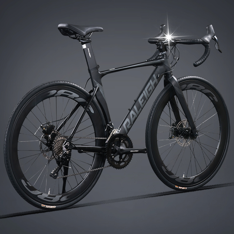 British Lanling Aluminum Alloy Wind-Breaking Road Bike with Variable Speed, Curved Handlebars, Disc Brakes, Bicycle for Men and Women, Adult Racing Bike