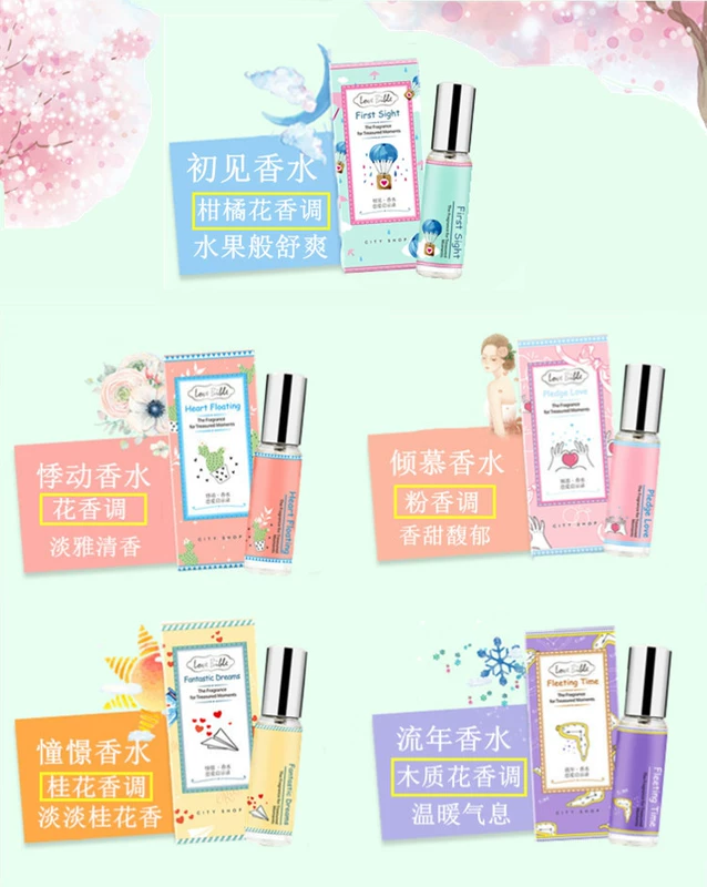 Thành phố shop nước hoa sinh viên hương thơm nhẹ kéo dài hương thơm trái cây tươi đích thực
