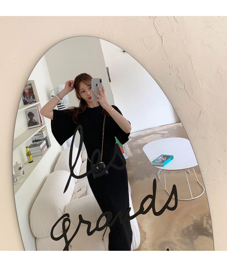 럭셔리 소매프릴 롱원피스 | 도매샵365