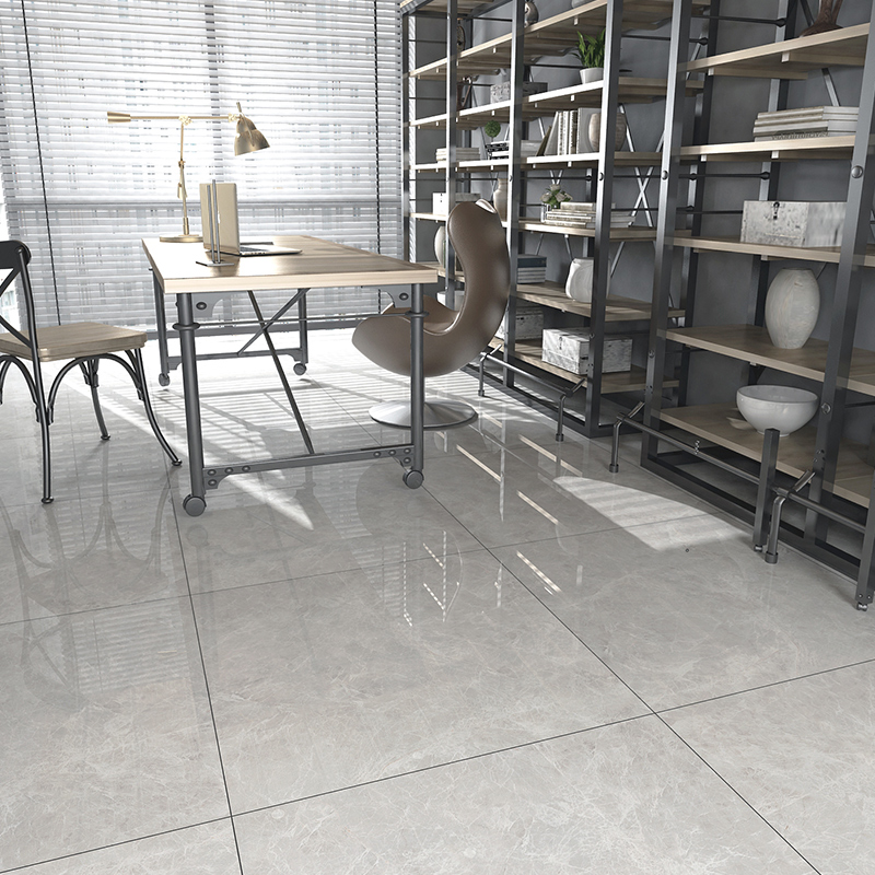 Dongpeng tile 800x800 Living room floor tiles minimalist modern full throw glaze 800EFG10025 Venus grey