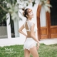 Đồ bơi lộng lẫy bikini nữ tính ba điểm ngực nhỏ tụ tập lưới đỏ châu Âu và đồ bơi Hoa Kỳ mới 2019 - Bikinis đồ bơi nữ liền thân