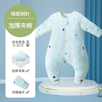 Зеленое дно листья [более толстая температура с хлопчатофоном