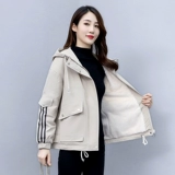 Короткий утепленный пуховик, куртка, подходит для подростков, коллекция 2022, в корейском стиле