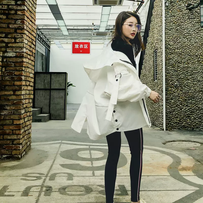 Весенний тренч, осенний жакет, стиль Chanel, 2023, для подростков, свободный крой, оверсайз