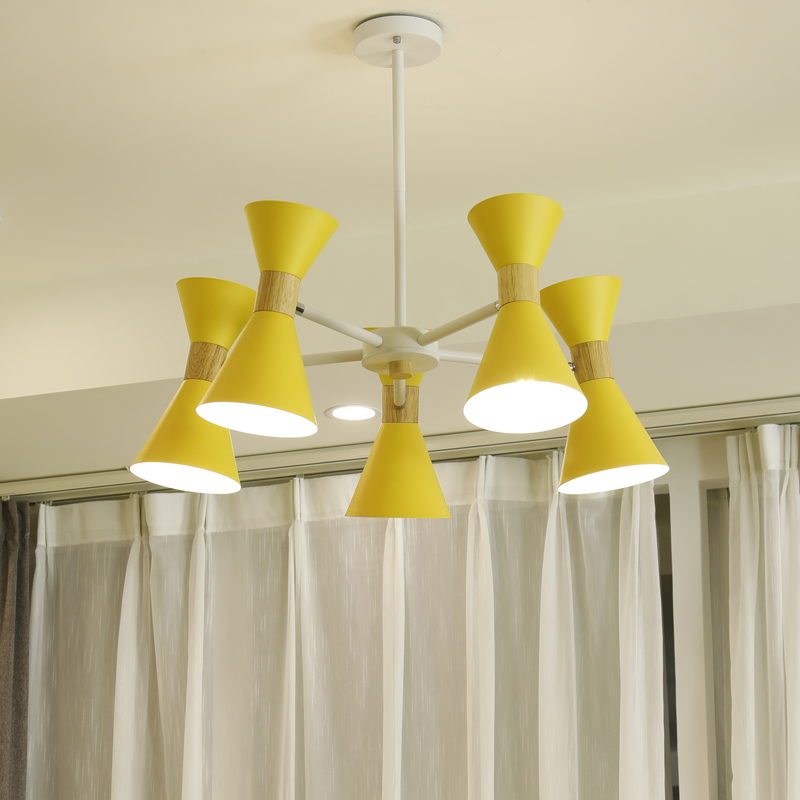 Macaron Lightroom LightsNordic chandelierArt Simply modern atmospheric home creativity dining room bedroom lamps
