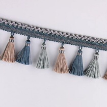 Curtain Window Yarn Tricolour Encrypted Flow Su Lamp Side Trim Lace Curtain Heads Water Polo Mantle Lace Hob