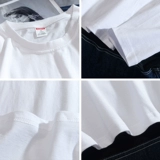 Tide, хлопковый базовый приятный телу трендовый весенний лонгслив для отдыха, оверсайз