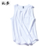 Vest nam cộng với chất béo cotton kích thước lớn áo sơ mi nam tay áo thun lỏng lẻo thể thao bóng rổ còng tay áo mồ hôi - Lót shop quần áo thể thao Lót