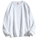 Базовый приятный телу брендовый лонгслив с круглым воротником для отдыха, трендовая толстовка для школьников, в американском стиле, оверсайз