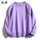 077 Taro Purple-Round Neck 400G плюс бархатная модель