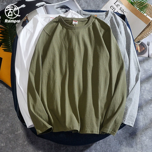 Tide, хлопковый базовый приятный телу трендовый весенний лонгслив для отдыха, оверсайз