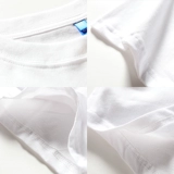 Длинная хлопковая цветная футболка с коротким рукавом, оверсайз